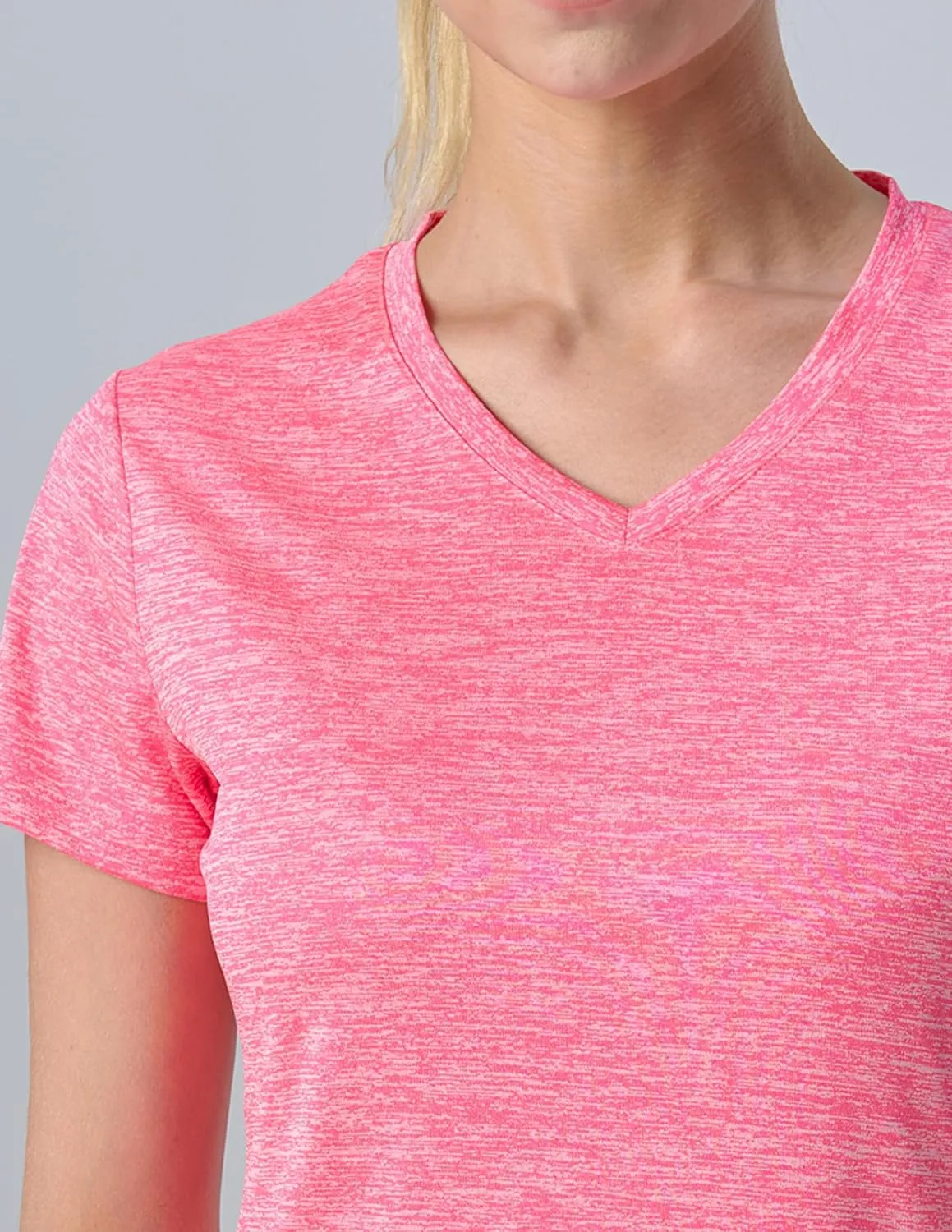 5 Pack: Women's Dry Fit Short Sleeve T Shirts, Athletic Workout Tee Tops for Gym Yoga Running
