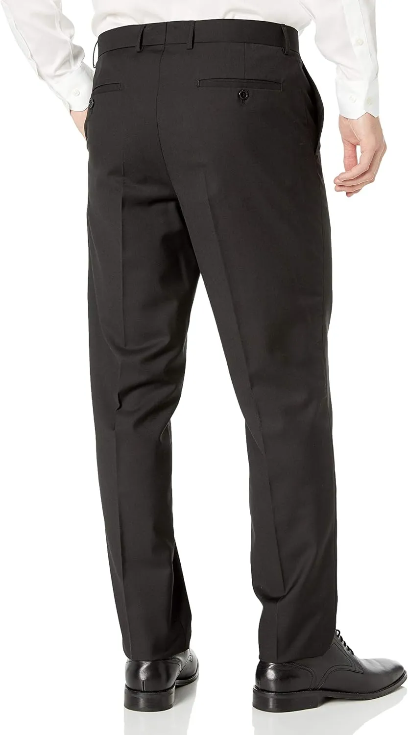 Adam Baker Men's 100% Wool Modern Fit Single Breasted Three Piece Tuxedo - Colors