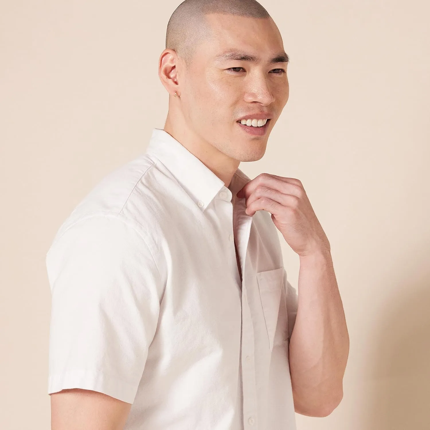 Amazon Essentials Oxford Shirts for Men - Regular-Fit, Short-Sleeve