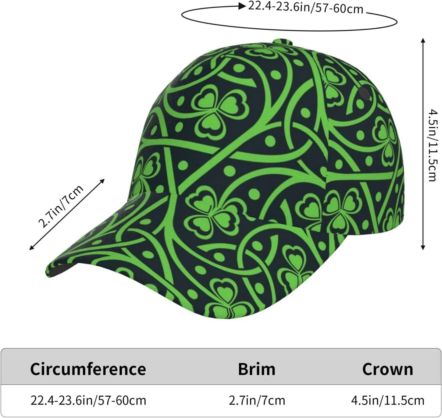 Baseball Cap Adjustable for Running Workout Outdoor Activities All Seasons