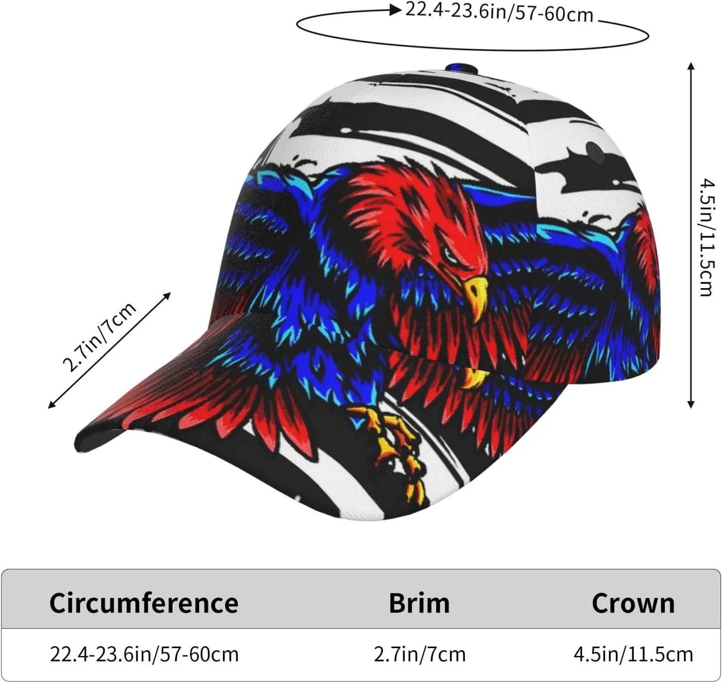 Baseball Cap Adjustable for Running Workout Outdoor Activities All Seasons