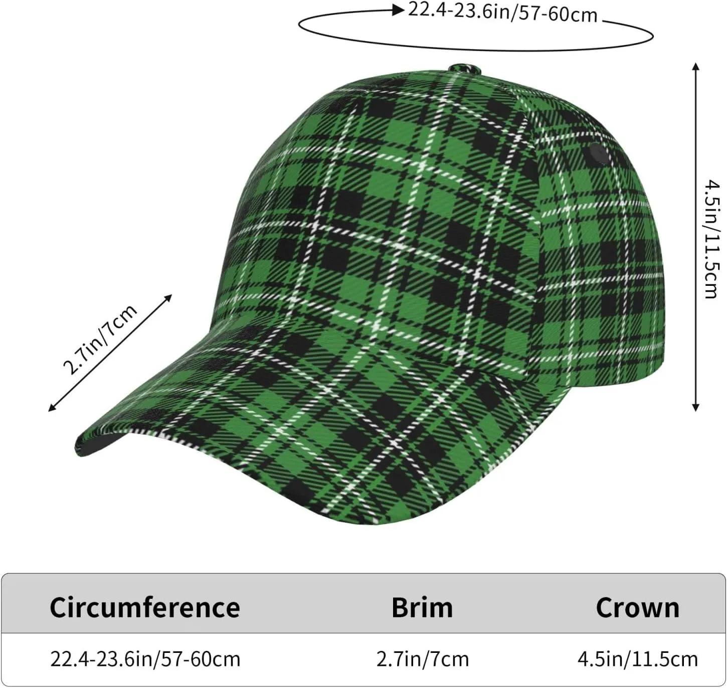 Baseball Cap Adjustable for Running Workout Outdoor Activities All Seasons
