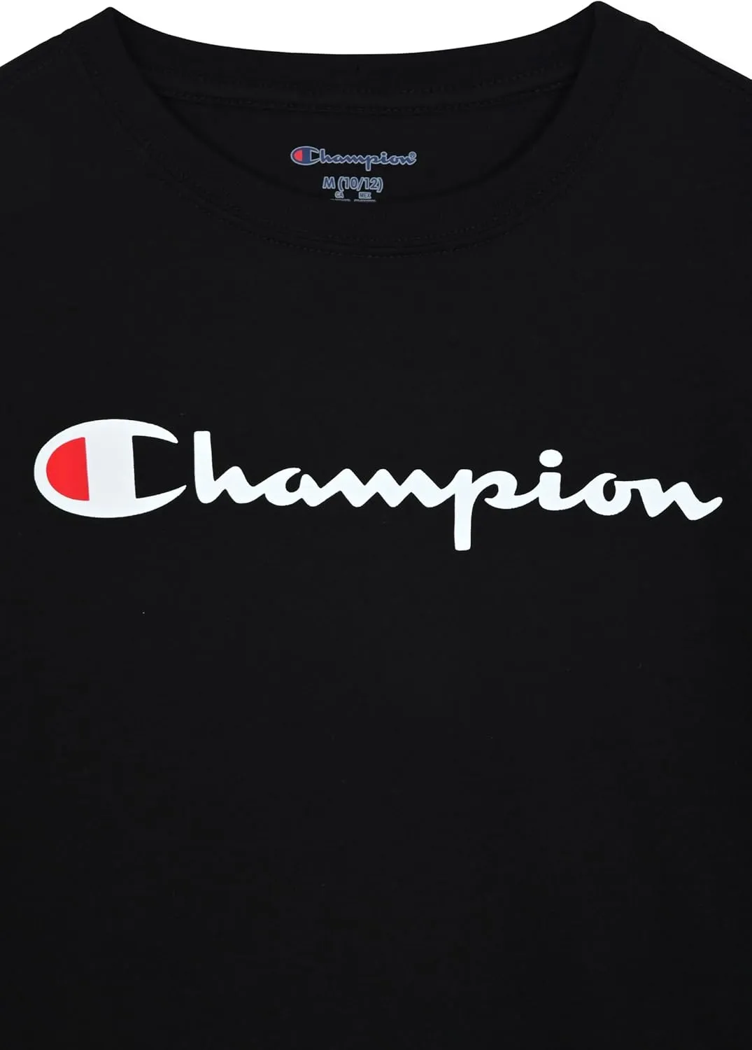 Champion Boys Long Sleeve Tee Shirt Kids Tops