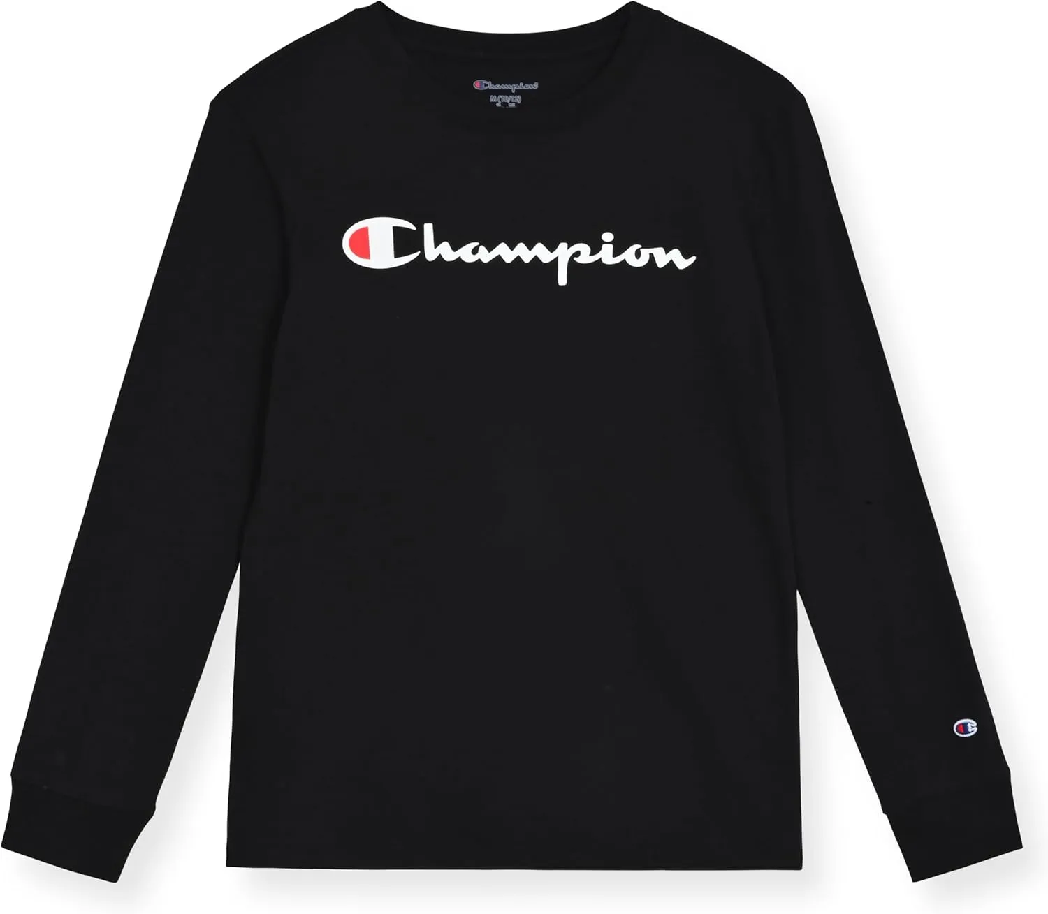 Champion Boys Long Sleeve Tee Shirt Kids Tops