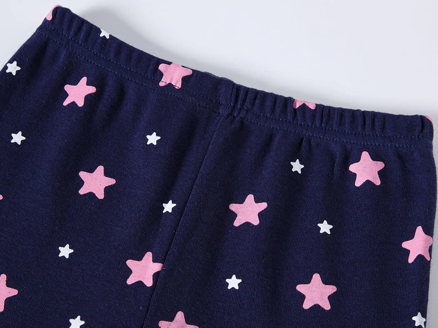 Dolphin&Fish Girls Cotton Pajamas Toddler 2 Pieces Pjs Kids Sleepwear Clothes Long sleeve Sets