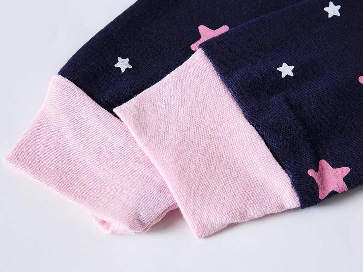 Dolphin&Fish Girls Cotton Pajamas Toddler 2 Pieces Pjs Kids Sleepwear Clothes Long sleeve Sets