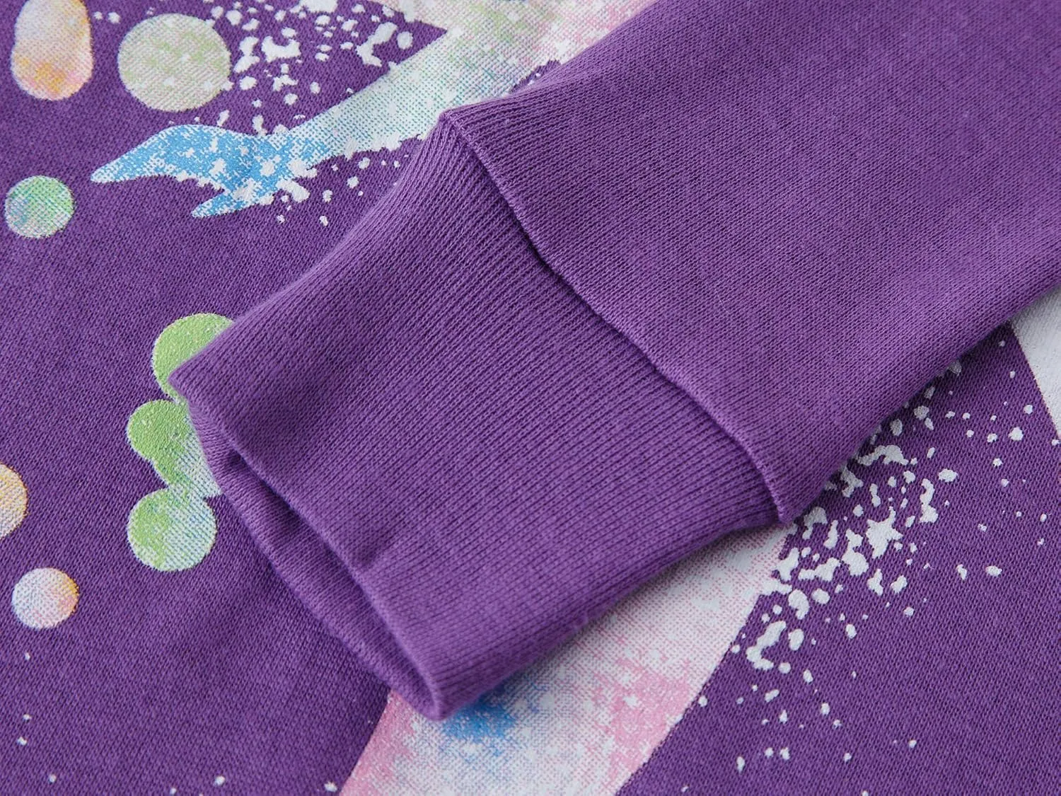 Dolphin&Fish Girls Cotton Pajamas Toddler 2 Pieces Pjs Kids Sleepwear Clothes Long sleeve Sets