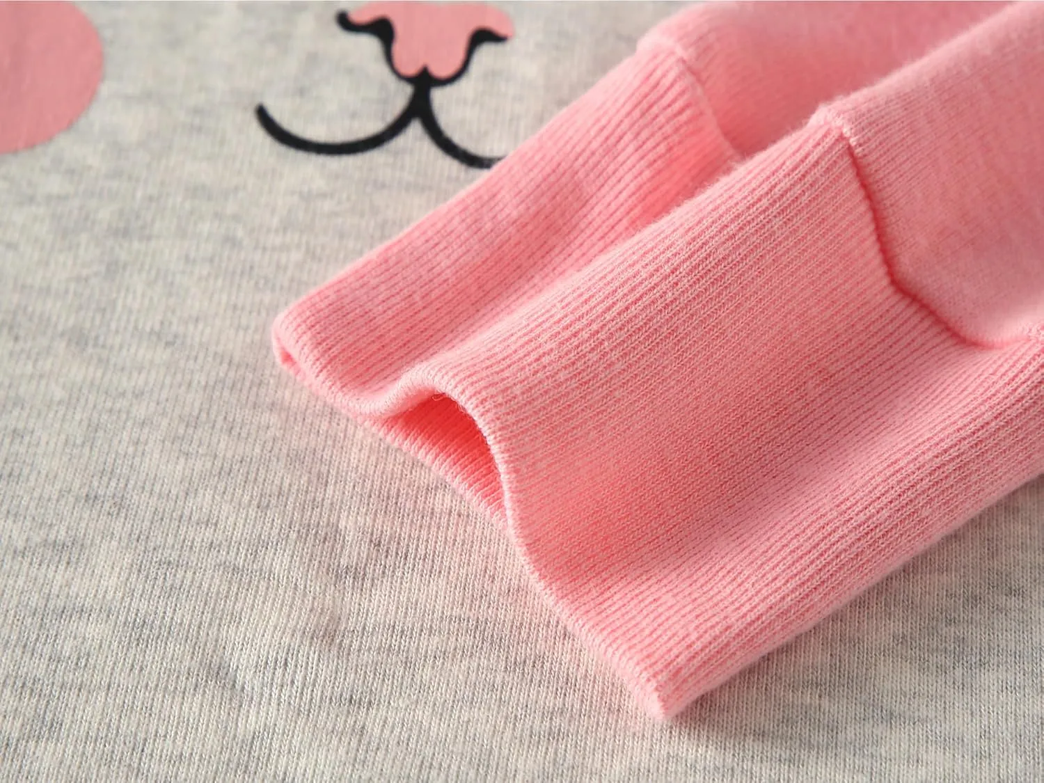 Dolphin&Fish Girls Cotton Pajamas Toddler 2 Pieces Pjs Kids Sleepwear Clothes Long sleeve Sets