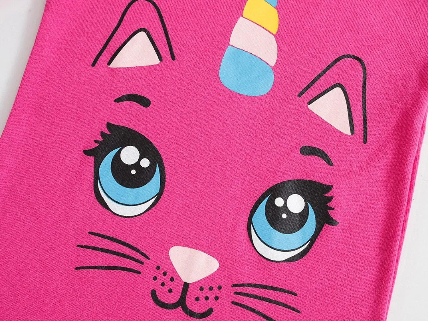 Dolphin&Fish Little Girls Cotton Short Pajamas Summer Kids Clothes Toddler Toddler Pjs Sets