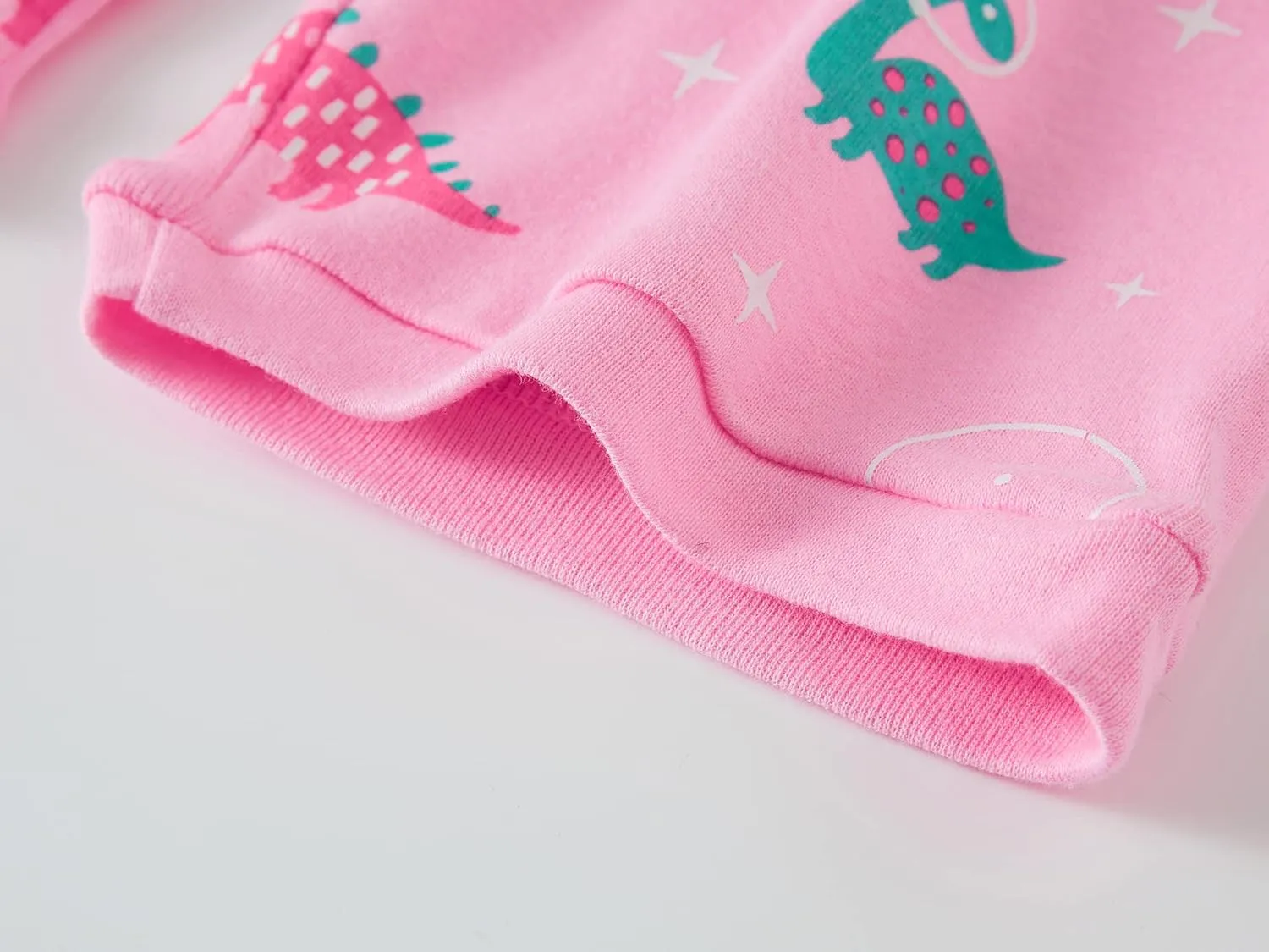 Dolphin&Fish Little Girls Cotton Short Pajamas Summer Kids Clothes Toddler Toddler Pjs Sets