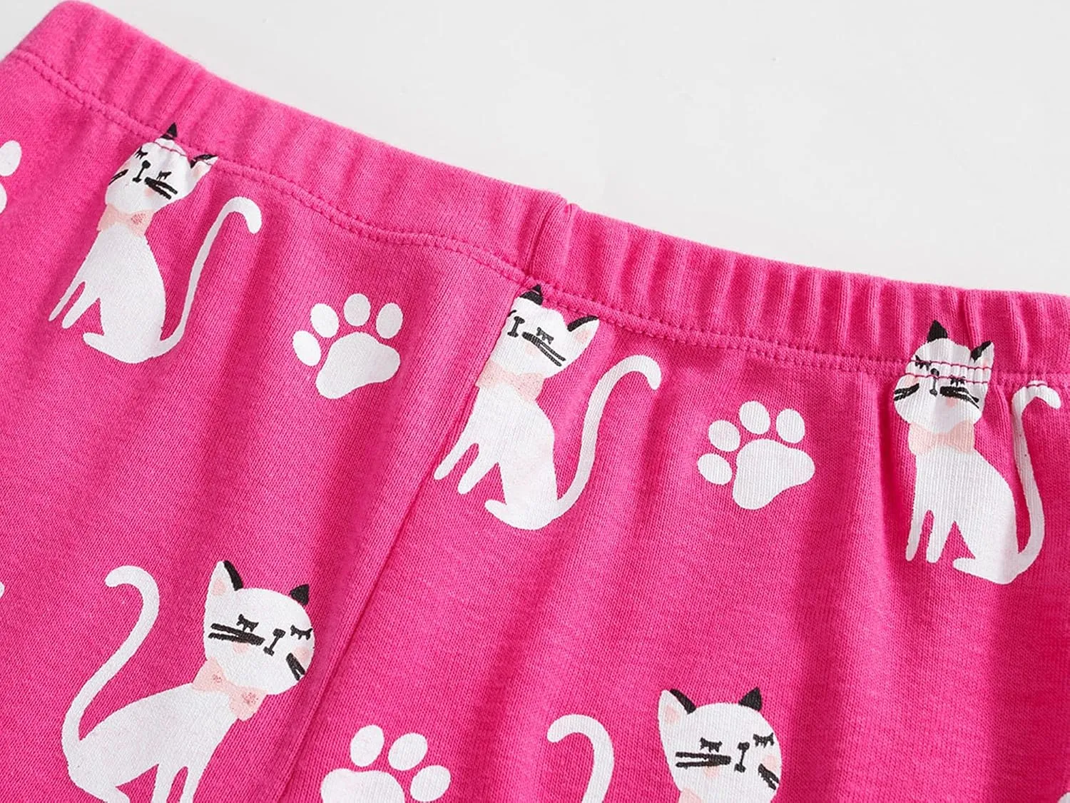Dolphin&Fish Little Girls Cotton Short Pajamas Summer Kids Clothes Toddler Toddler Pjs Sets