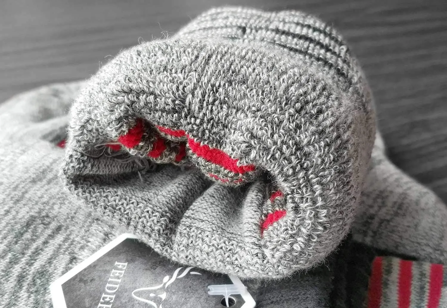 FEIDEER mens Modern Hiking socks