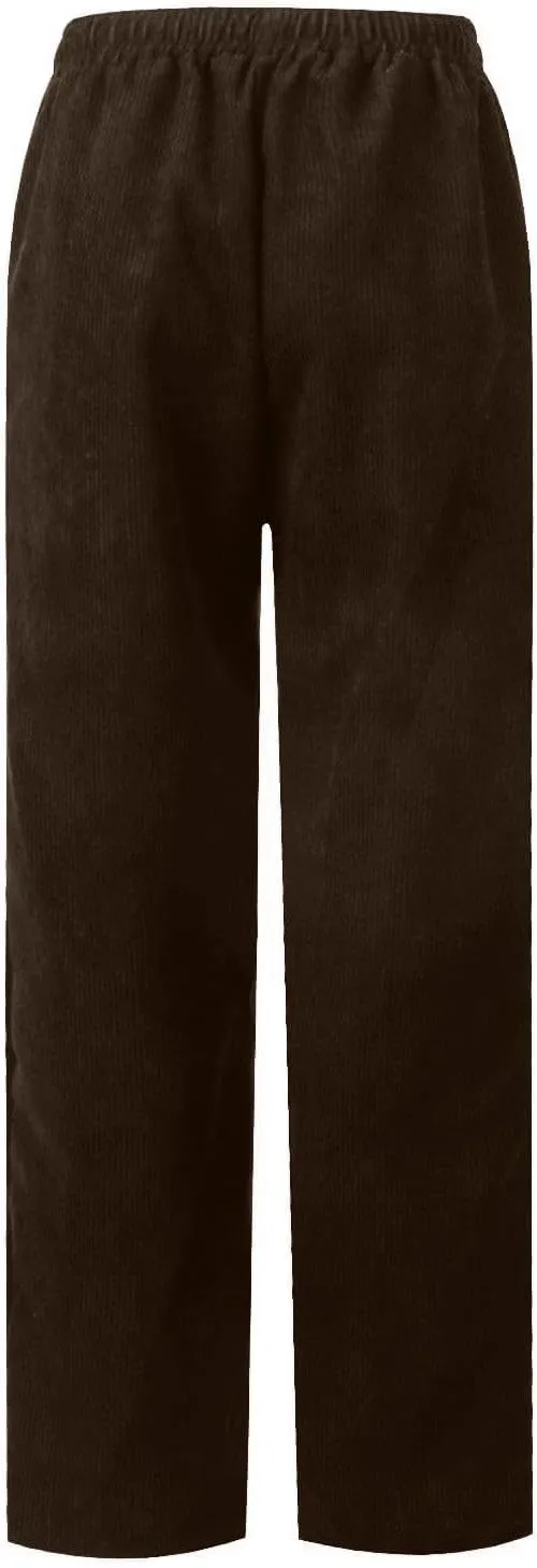 FZYLQY Corduroy Pants for Women Casual Drawstring Elastic High Waist Straight Leg Pants Loose Comfy Trousers with Pockets