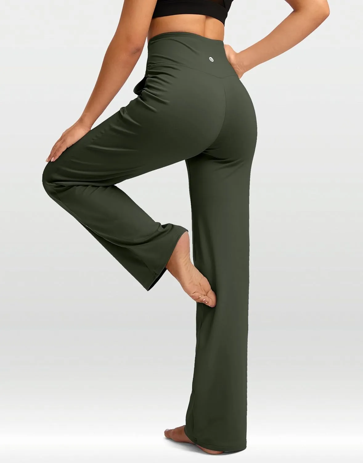 G Gradual Women's Yoga Pants wiht Pockets High Waist Stretch Loose Casual Lounge Sweatpants Petite/Regular/Tall