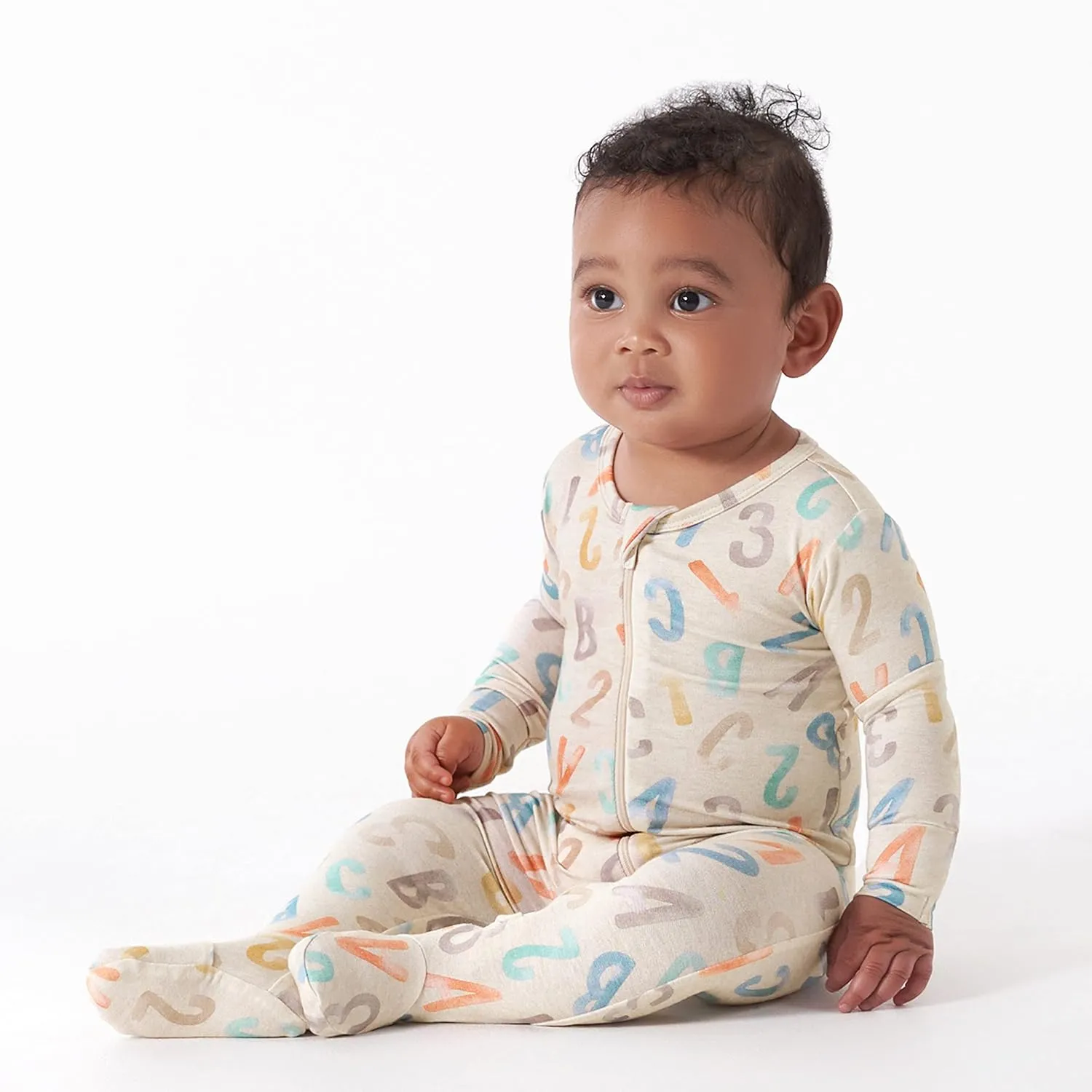 Gerber Baby Girls' Toddler Buttery-Soft Snug Fit Footed Pajamas with Viscose Made with Eucalyptus