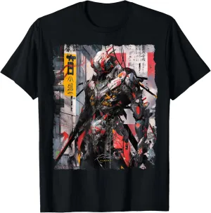 Hip Hop Y2K Vintage Hipster Edgy Urban Streetwear Samurai T-Shirt