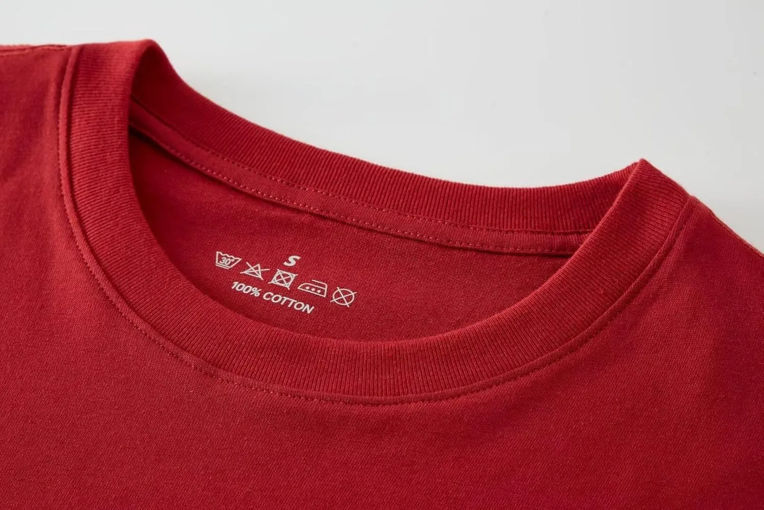 Huata Men's T-Shirt Long Sleeve Crewneck Cotton Tees