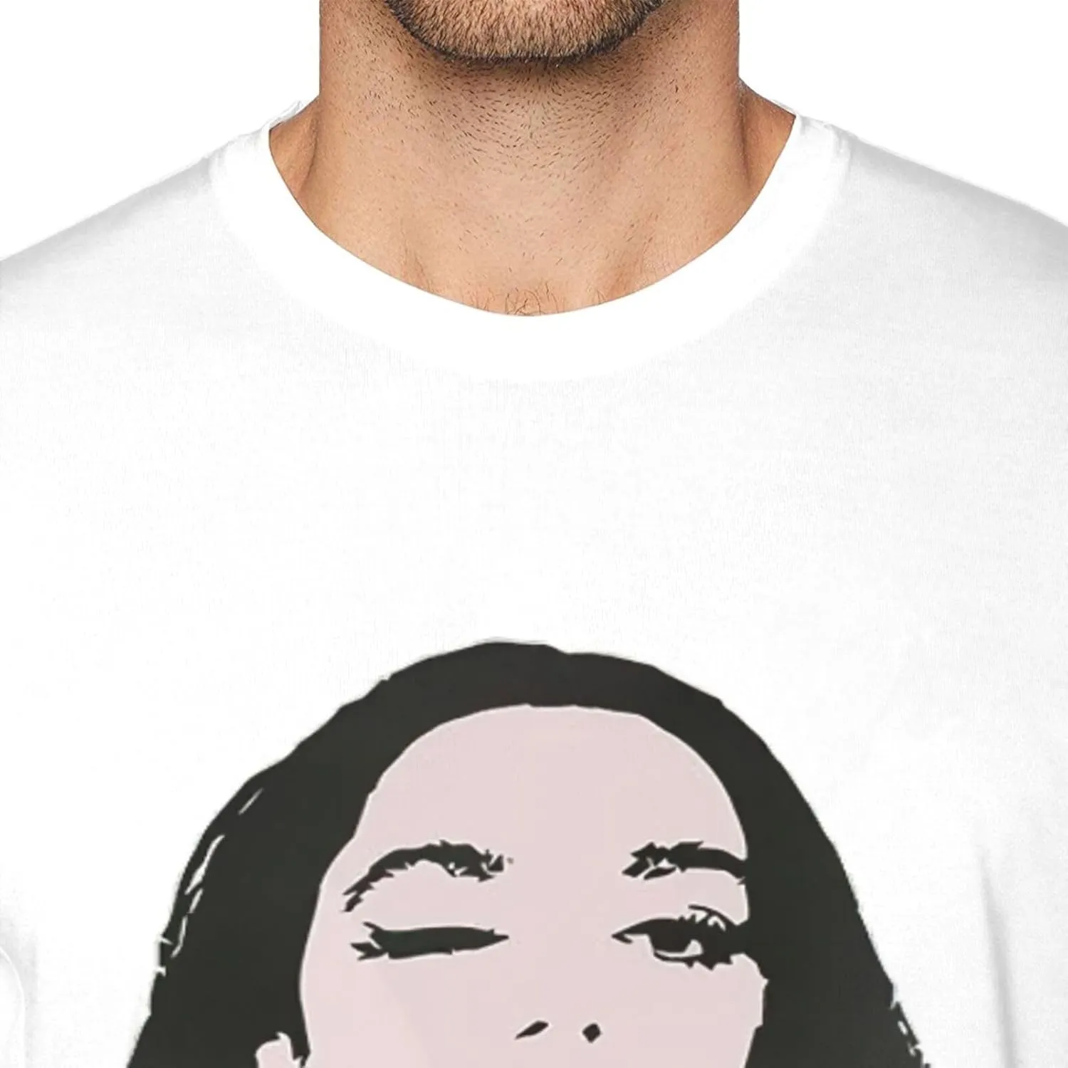 Man's T Shirt Casual Unisex Crew Neck Cotton T-Shirts Short Sleeve Tee