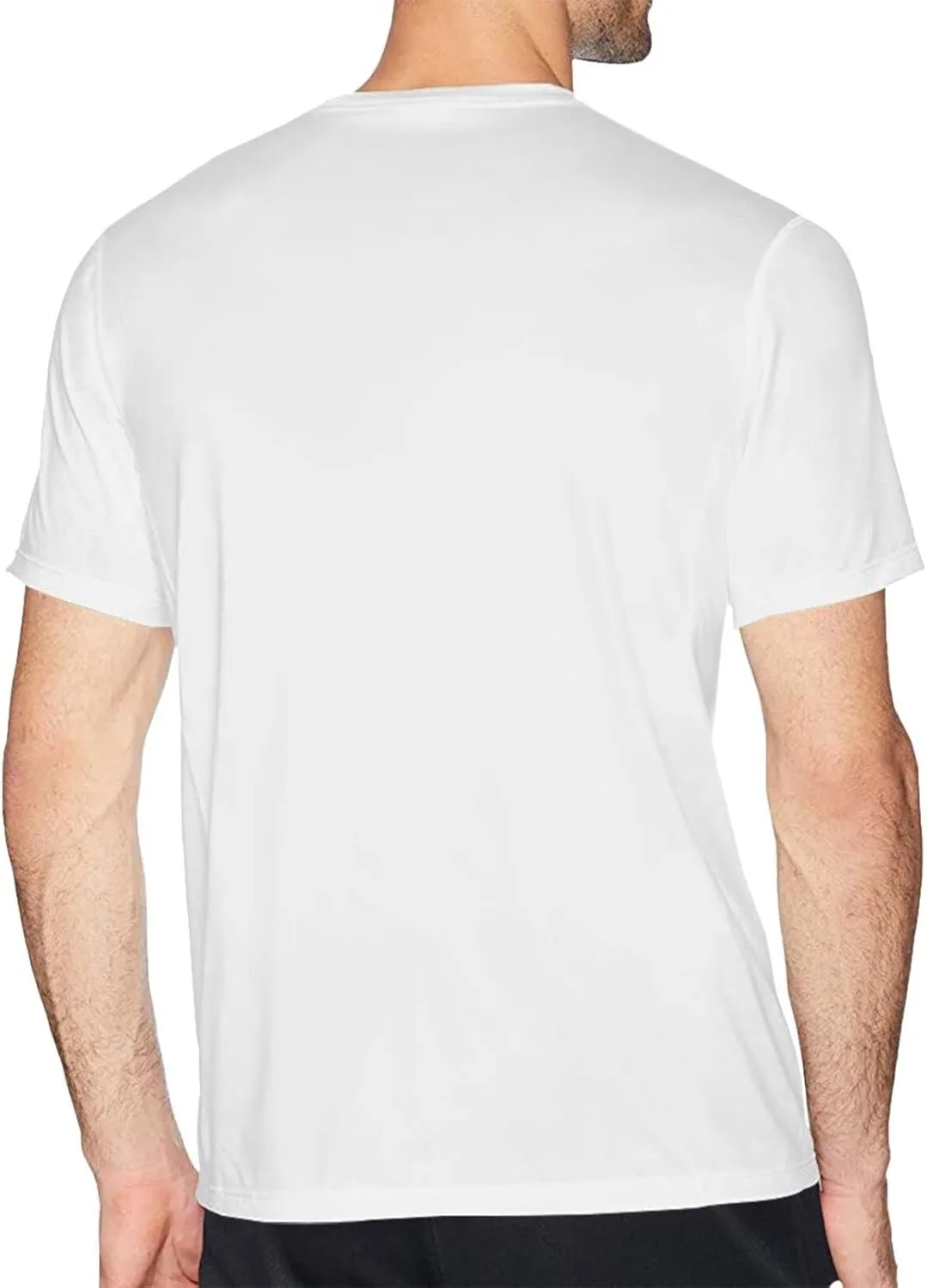 Man's T Shirt Casual Unisex Crew Neck Cotton T-Shirts Short Sleeve Tee