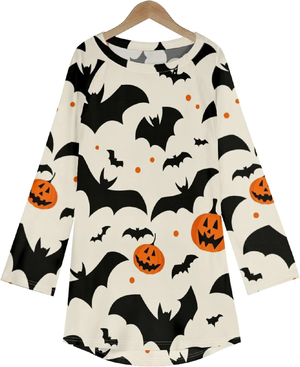 MARSVOVO Womens Long Sleeve Crew Neck Shirts Trendy Graphic Basic Tee Plus Size Causal Fall Tops Outfits Clothes 2024