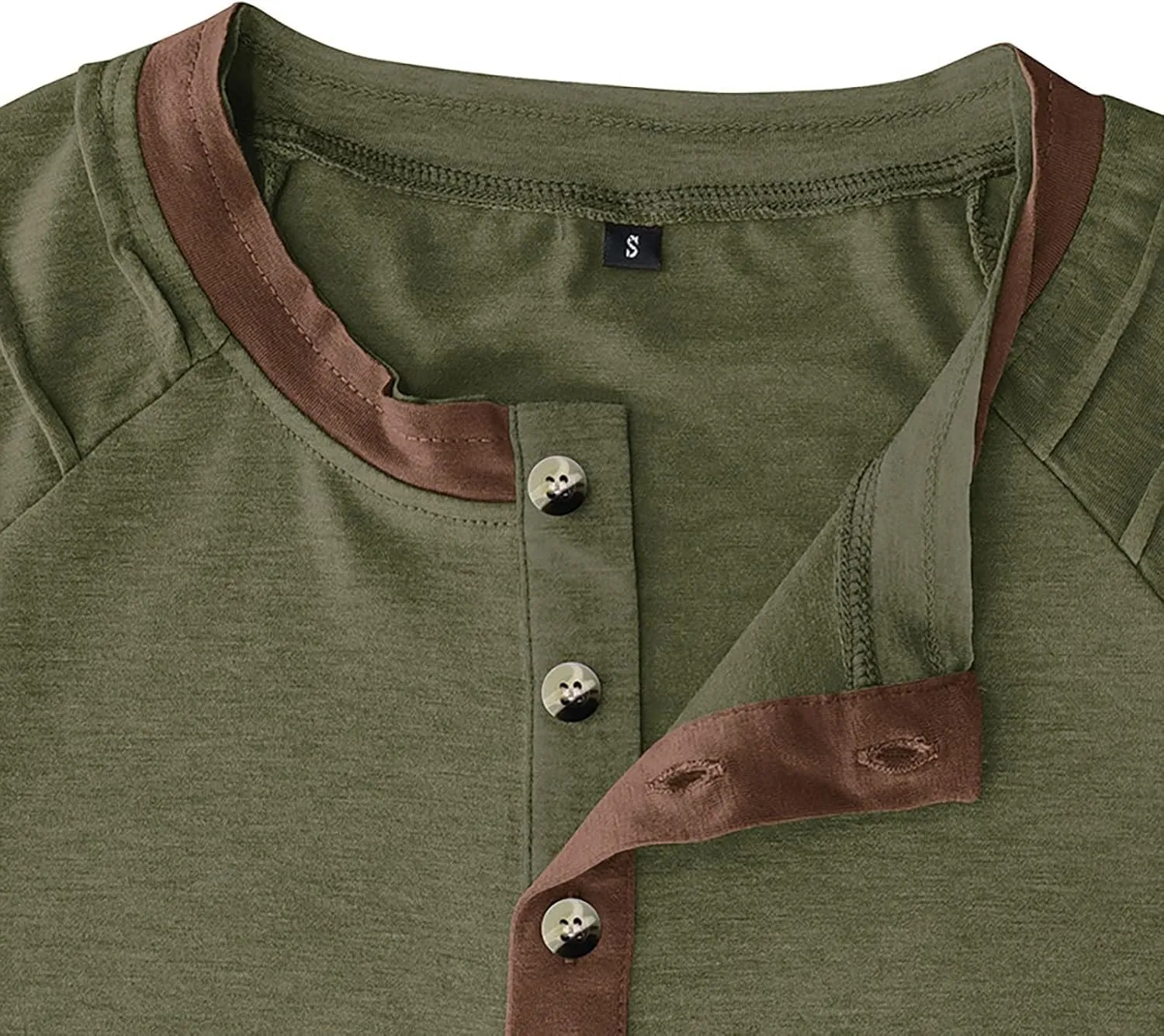 Men's Casual Henley T-Shirt Cotton Short Sleeve Shirt Soft Comfy Lightweight Breathable Summer Tops Everyday Wear