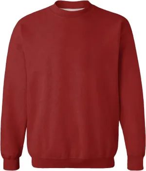 Mens Crewneck Sweatshirts Soft Long Sleeve Pullover Shirts Lightweigt Sweat Shirt Breathable Pullover Sweater