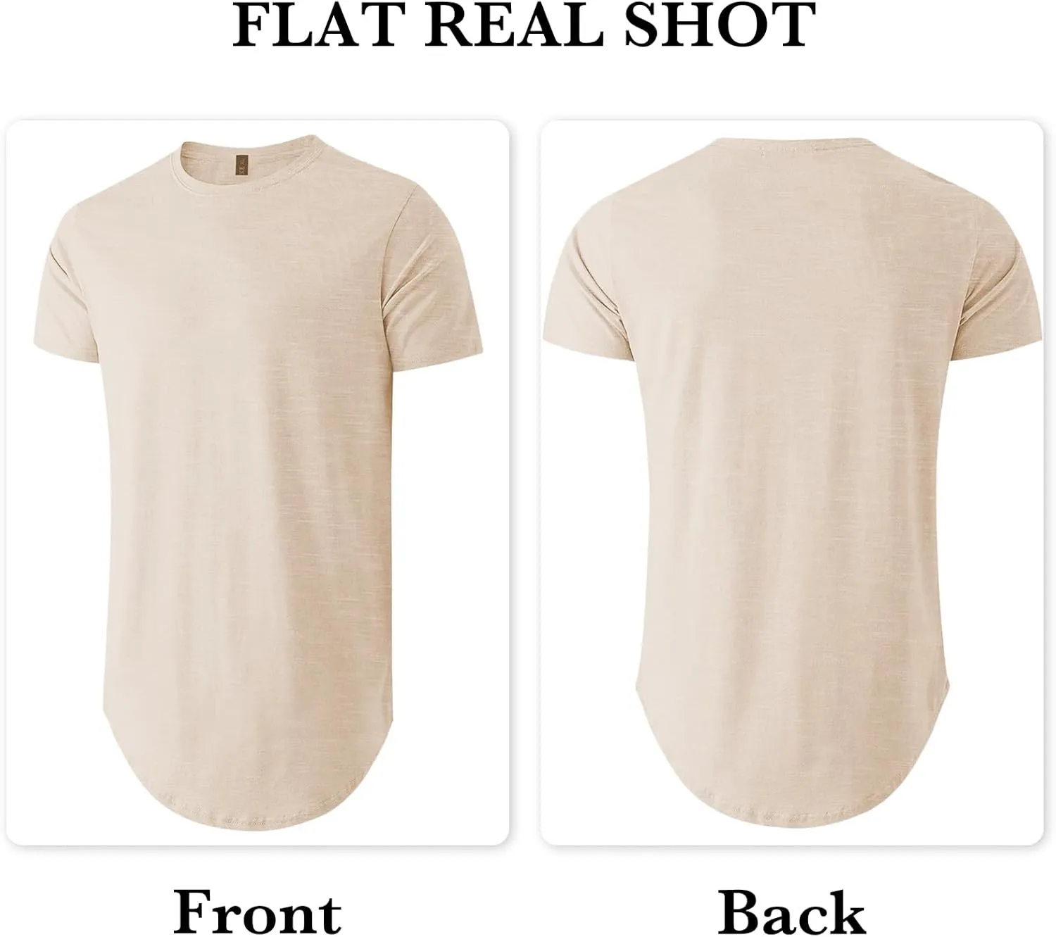 Mens Hipster Hip Hop Swag Curve Hem Short Sleeve T Shirt