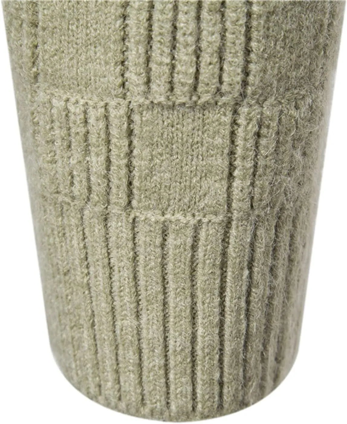 Mens SweatersMen's Solid Turtleneck Sweaters Long Sleeve Slim Fit Ribbed Knit Wool Thermal Pullover Sweater Cardigan