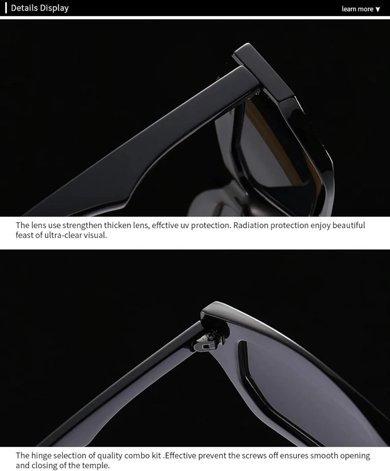 Modern Popular Model Geometric Sunglasses for Women