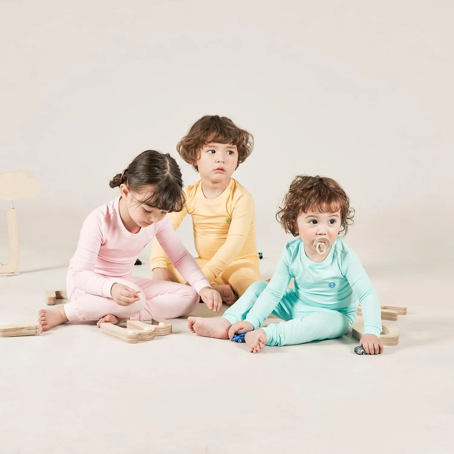 moimoln Baby Toddler Girls Boys Unisex lightweight cool summer Viscose Snug fit Pjs Pajama Sleepwear 12m-5T