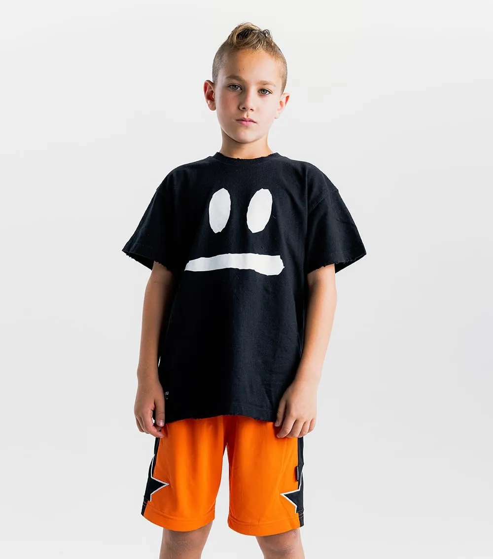 NUNUNU Short Sleeve T-Shirt for Kids, Girls and Boys. Unisex, 100% Cotton, Fun Print