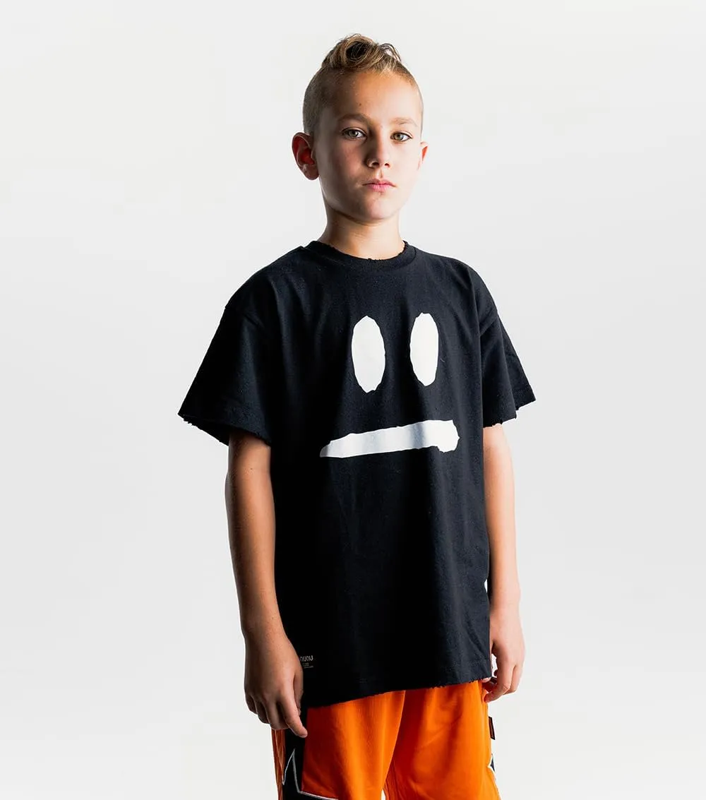 NUNUNU Short Sleeve T-Shirt for Kids, Girls and Boys. Unisex, 100% Cotton, Fun Print