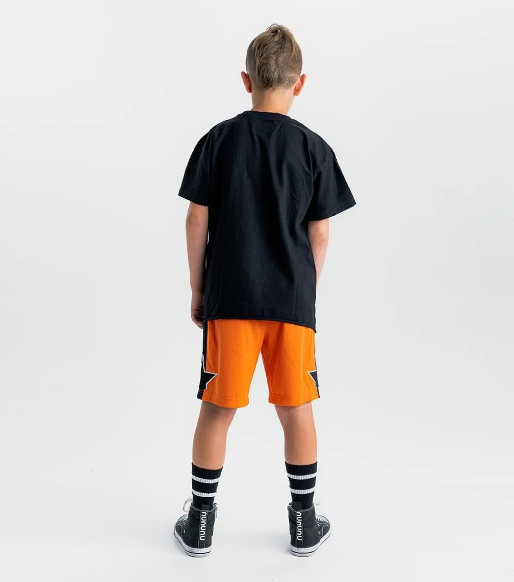 NUNUNU Short Sleeve T-Shirt for Kids, Girls and Boys. Unisex, 100% Cotton, Fun Print