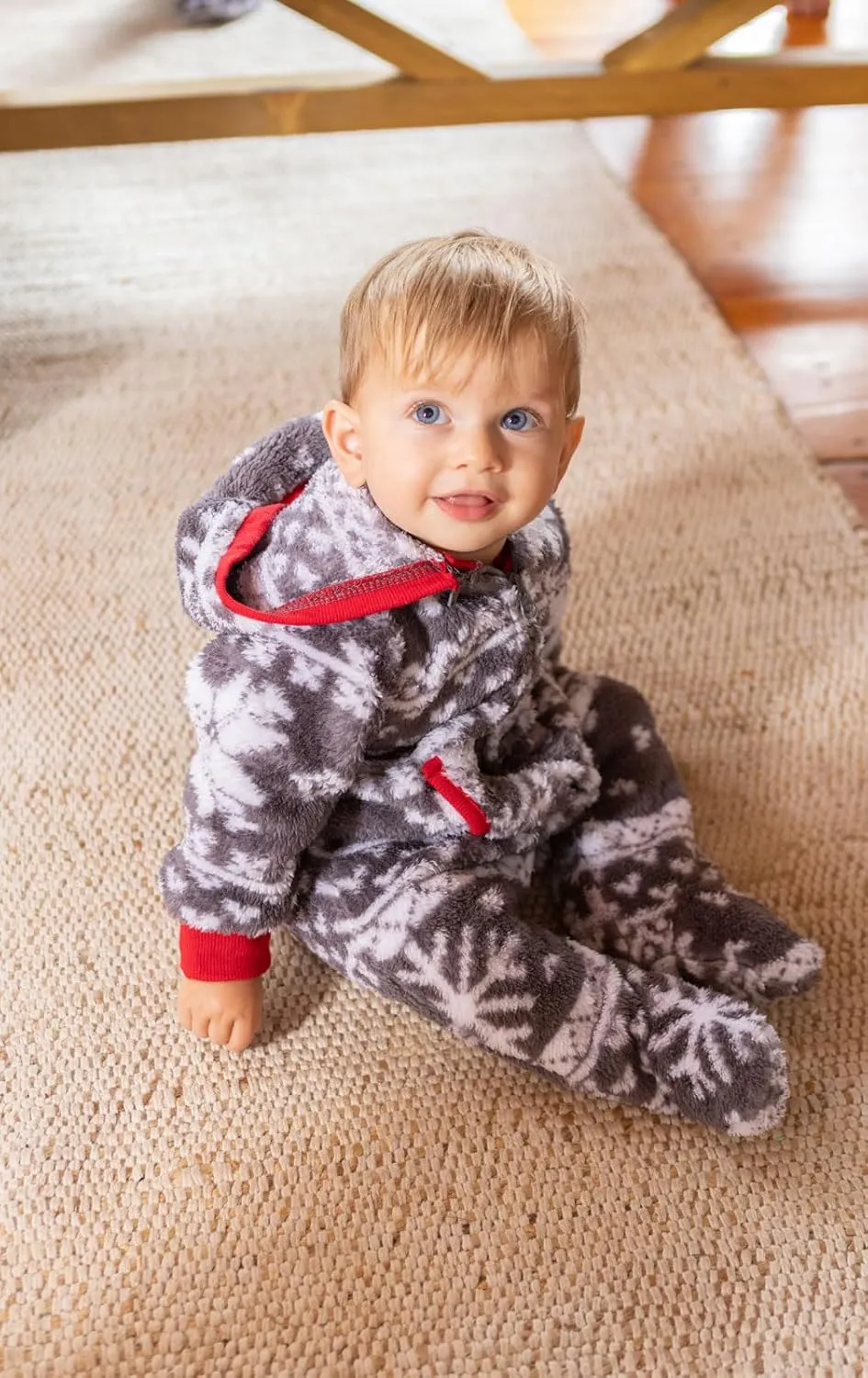 PajamaGram Family Pajamas Matching Sets - Family PJs, Red & Blue Plaid