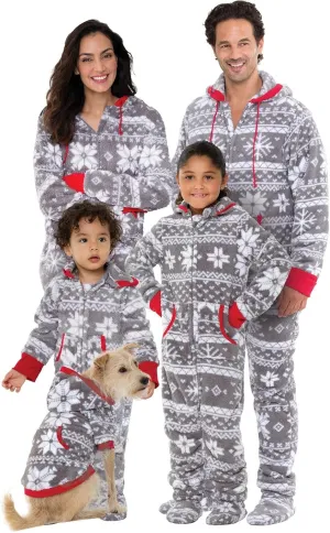 PajamaGram Family Pajamas Matching Sets - Family PJs, Red & Blue Plaid