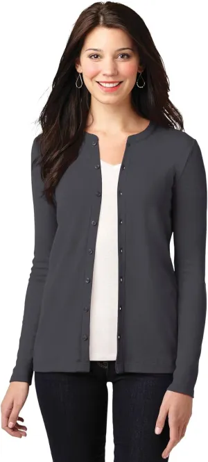 Port Authority Ladies Concept Stretch Button-Front Cardigan