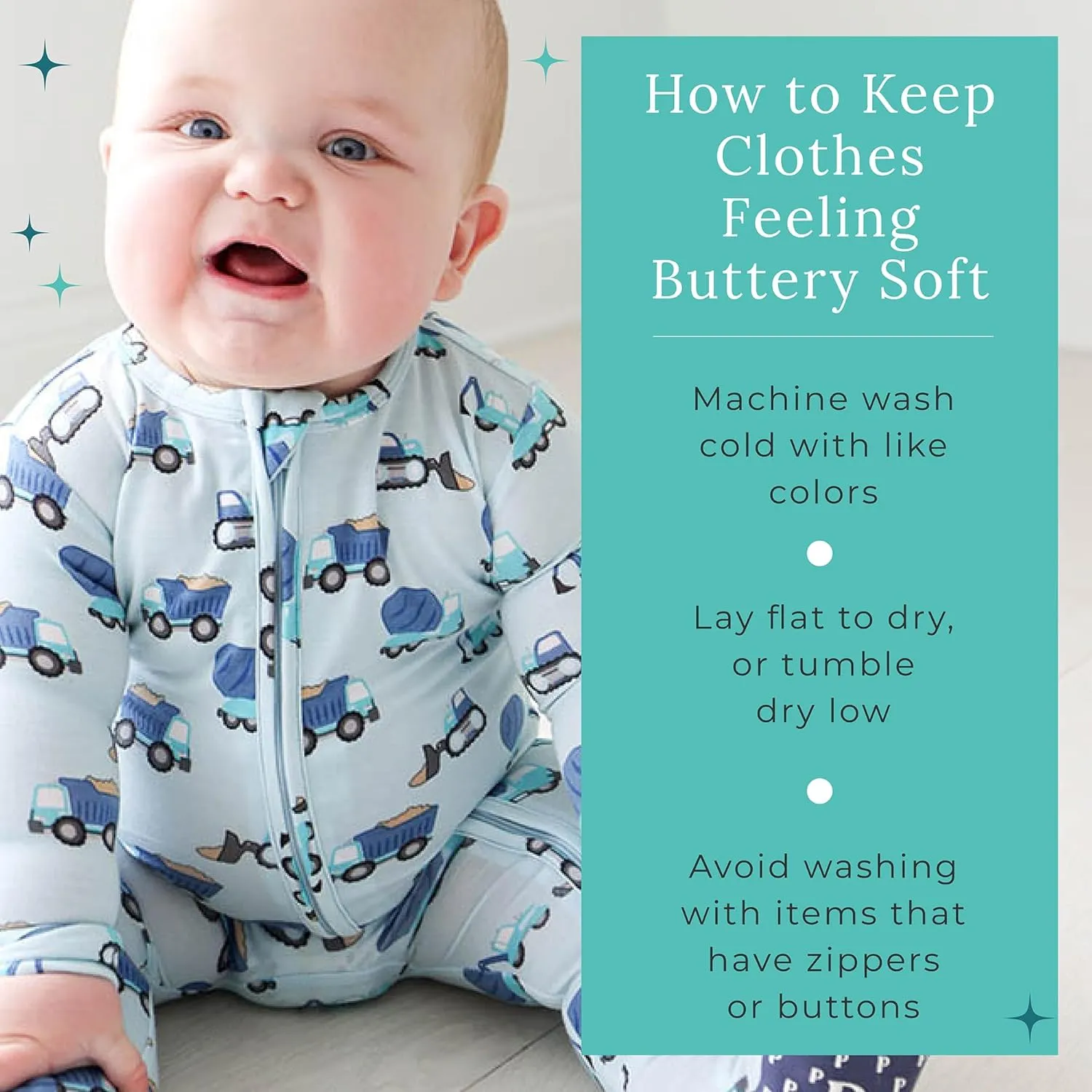 Posh Peanut Baby Boy Footie Pajamas - Soft Viscose Made from Bamboo 2 Way Zipper Sleepers & Onesies