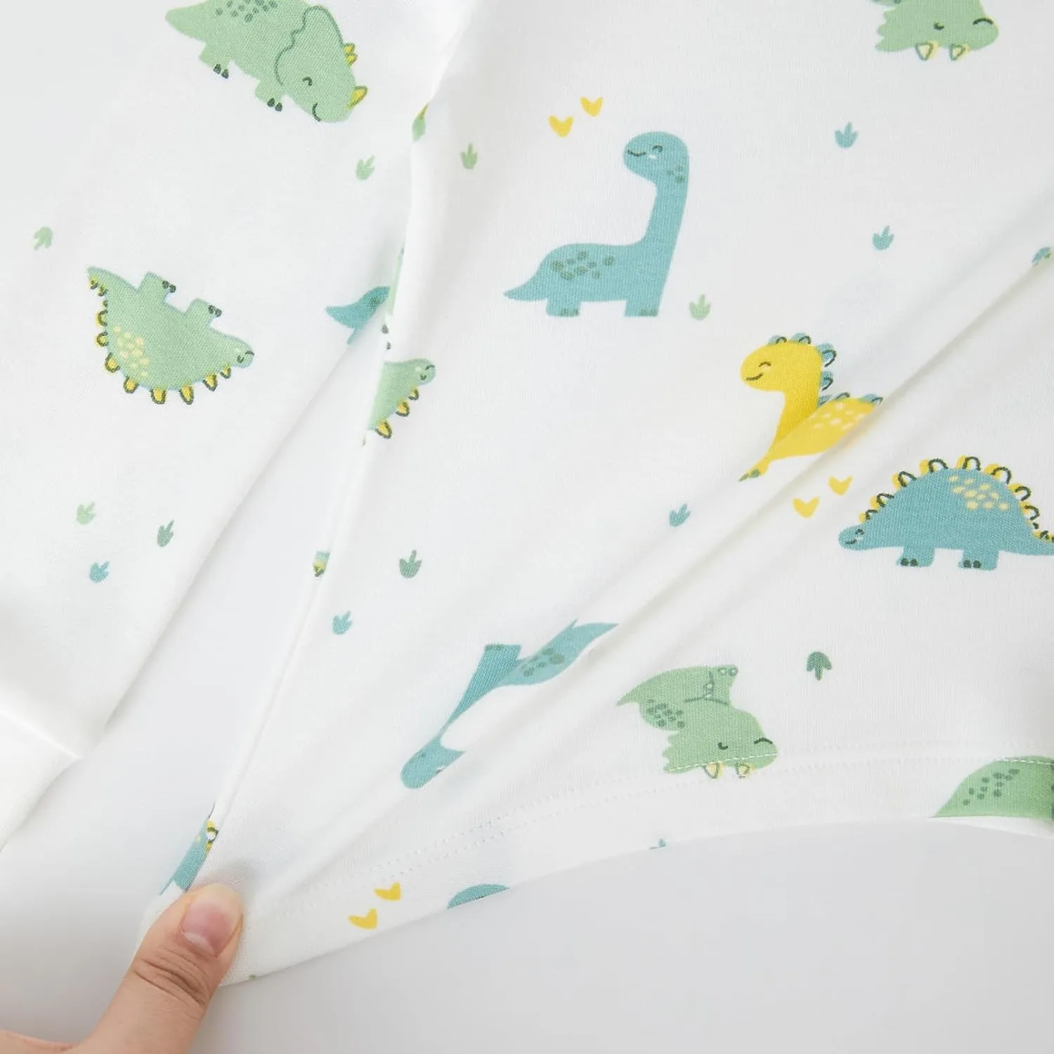 pureborn Baby Bamboo Pajamas Set Pjs - Kids Toddler Girl Snug Fit Viscose Sleepwear 2pcs 18M-7Y