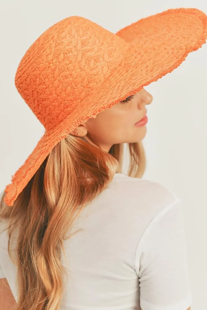 ScarvesMe Women's Extra Wide Brim Solid Color Colorful Floppy Sun Hat