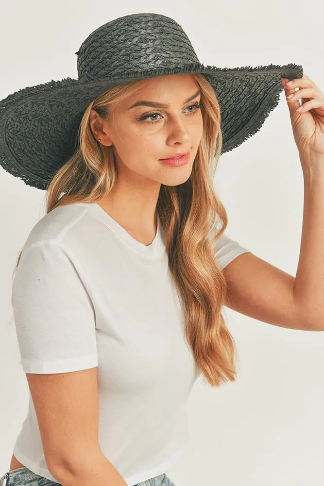 ScarvesMe Women's Extra Wide Brim Solid Color Colorful Floppy Sun Hat