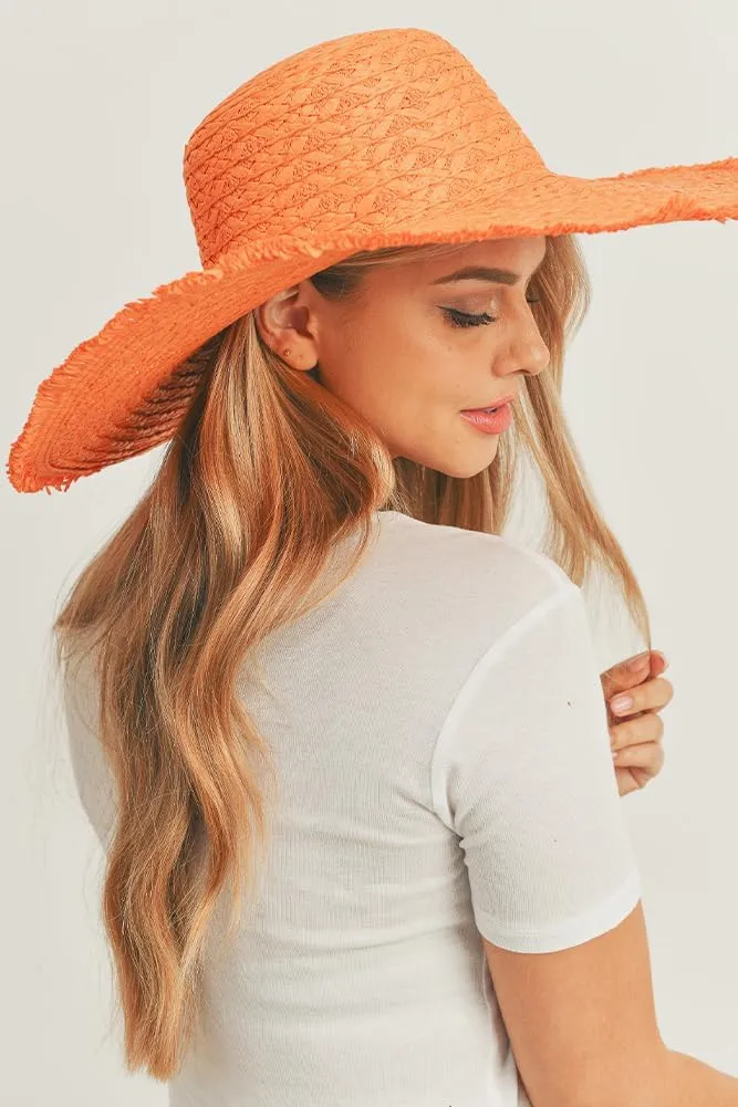 ScarvesMe Women's Extra Wide Brim Solid Color Colorful Floppy Sun Hat