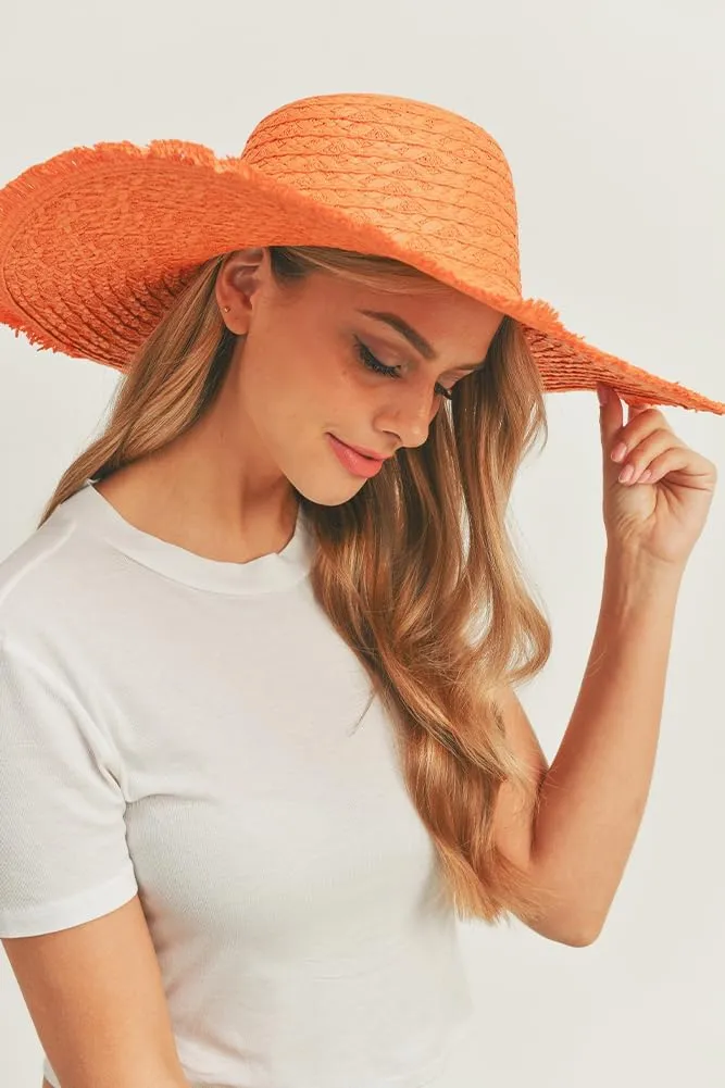 ScarvesMe Women's Extra Wide Brim Solid Color Colorful Floppy Sun Hat