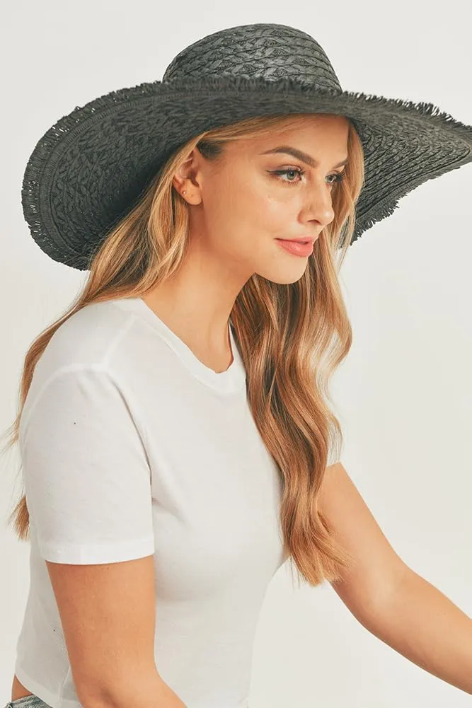 ScarvesMe Women's Extra Wide Brim Solid Color Colorful Floppy Sun Hat