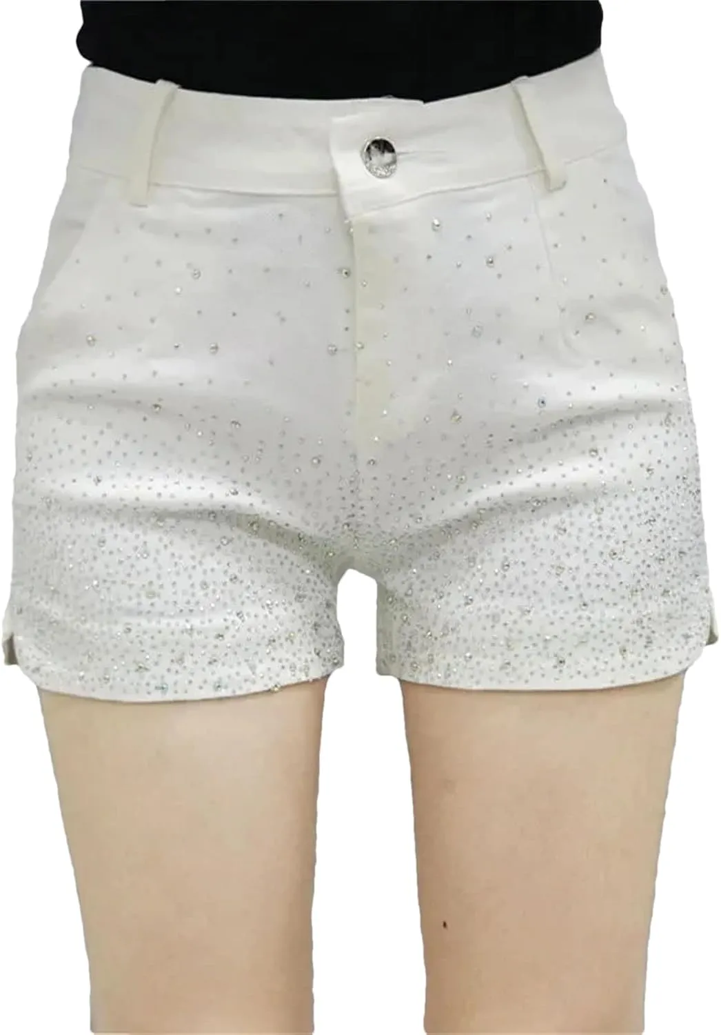 Spring Summer Patchwork Denim Shorts Women Asymmetric Design Edgy Streetwear Vintage Aesthetic
