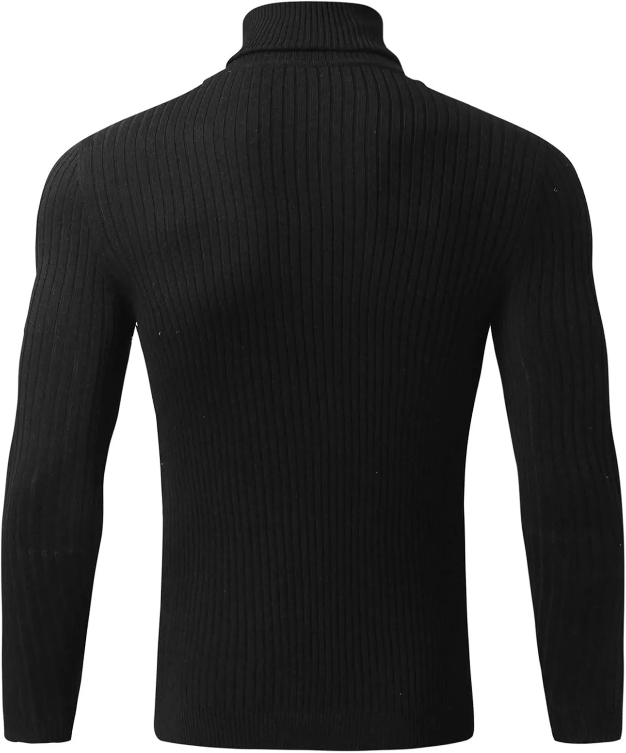 Sweaters for Men Men's Long Sleeve Solid Turtleneck Sweater Casual Pullover Basic Twist Patterned Knitted Sweaters Top