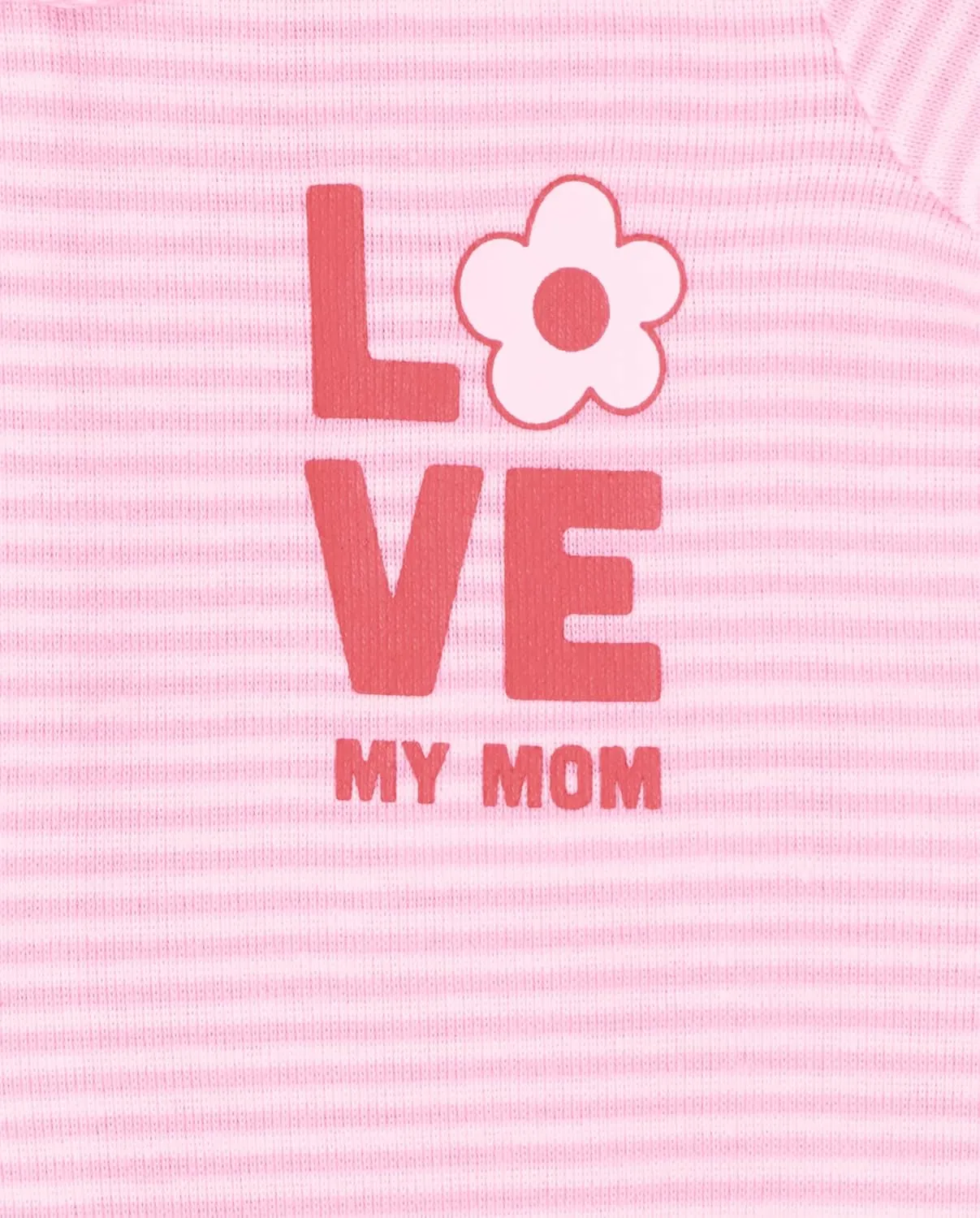 The Children's Place Baby-Girls Love Mom Floral Snug Fit Cotton Zip Front One Piece Footed Pajama 2 Pack