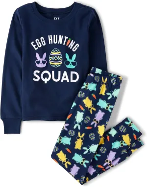 The Children's Place Easter Family Matching Snug Fit Cotton Pajamas