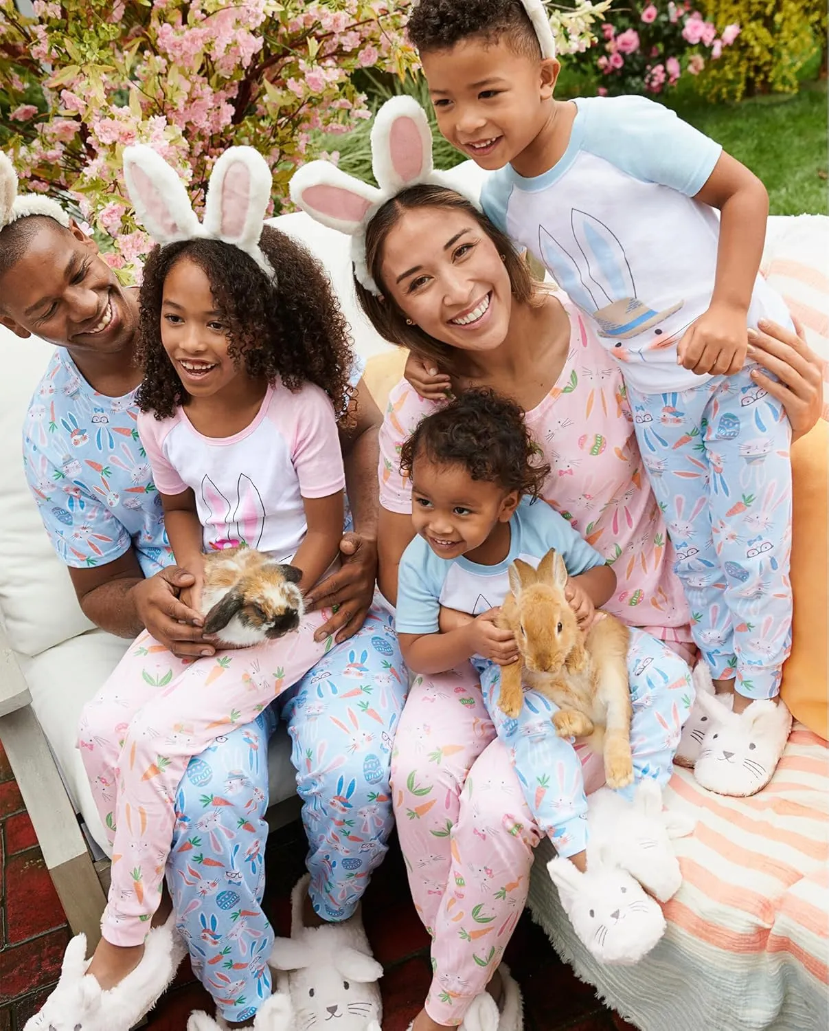 The Children's Place Easter Family Matching Snug Fit Cotton Pajamas