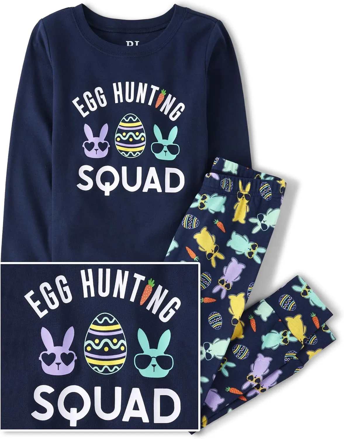 The Children's Place Easter Family Matching Snug Fit Cotton Pajamas
