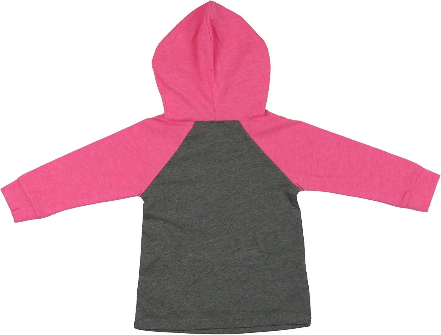 ToBeInStyle Kids Boys Girls Contrast or Solid Basic Cotton Hoodie Everyday Tees Shirt
